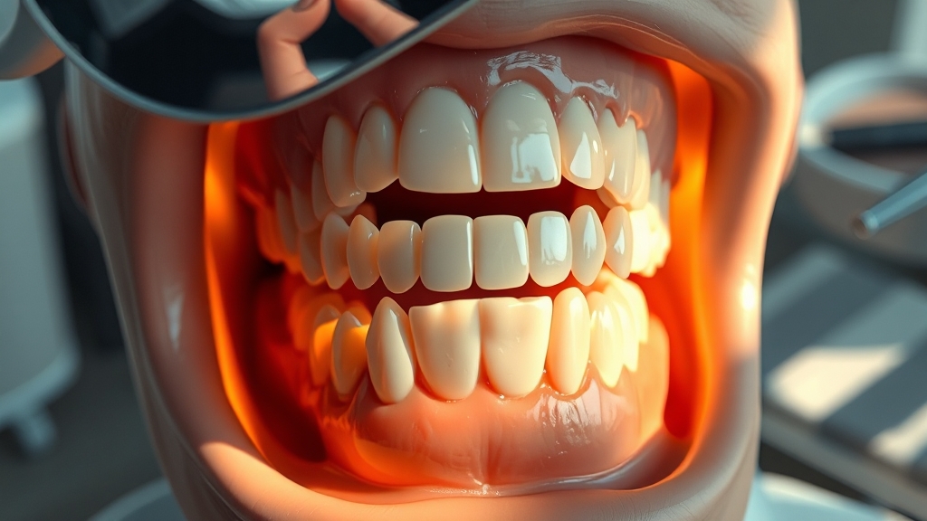 흔들리는 치아, 왜 방치하면 안 될까요? (realistic 스타일)