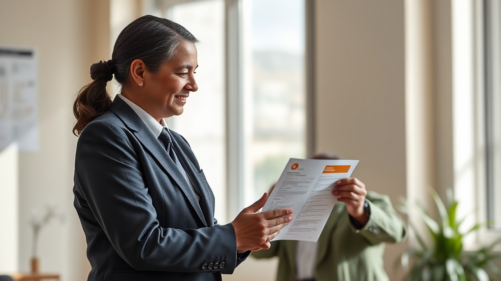 환급금 신청 시 필요한 서류 및 절차 (realistic 스타일)