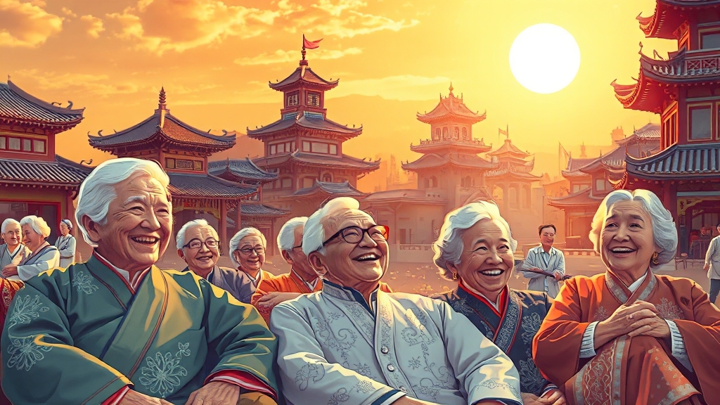 시장 현황 및 전망 (illustration 스타일)