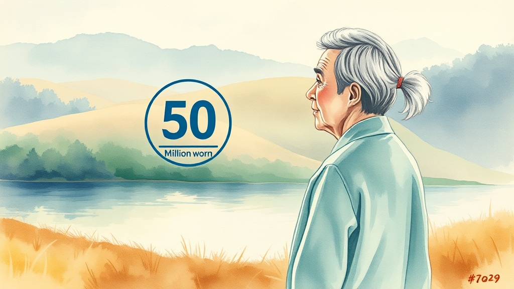 연금 압류, 이렇게 막으세요! (watercolor 스타일)