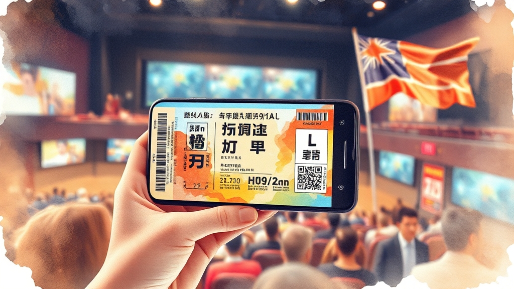 예매 시 유의사항 (watercolor 스타일)