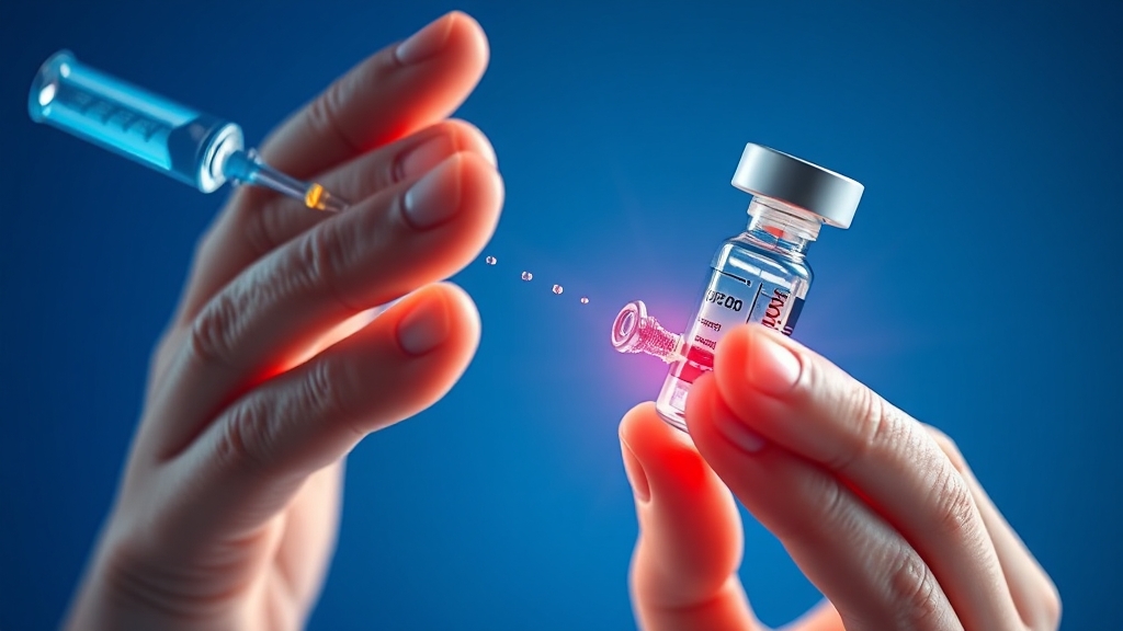 싱그릭스 백신, 무엇이 특별할까? (realistic 스타일)