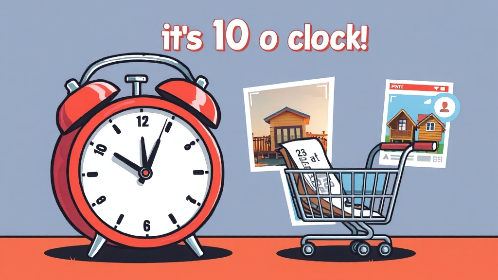 숙박 예약 전략 & 팁 (cartoon 스타일)