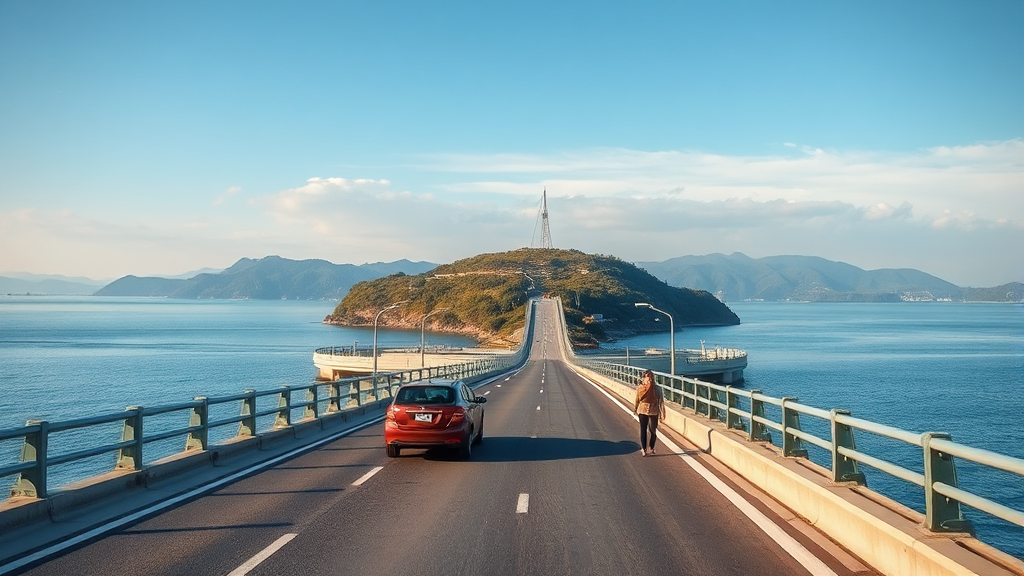 자은도 여행 정보: 교통편 및 효율적인 관람 동선 (realistic 스타일)