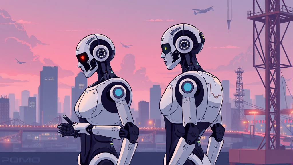 왜 지금 휴머노이드 로봇인가? (illustration 스타일)