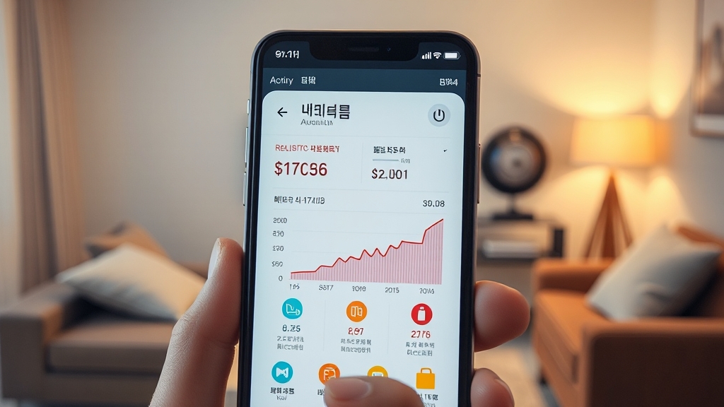 전기요금, 간편하게 조회하고 납부하기 (realistic 스타일)