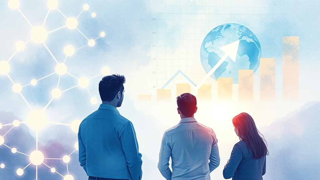 솔라나 네트워크 안정성 및 확장성 (watercolor 스타일)