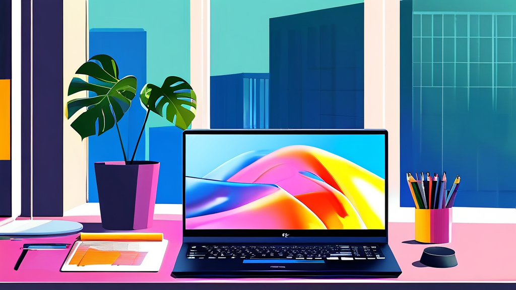 그램 울트라, 사무용부터 크리에이티브 작업까지 활용 팁 (illustration 스타일)