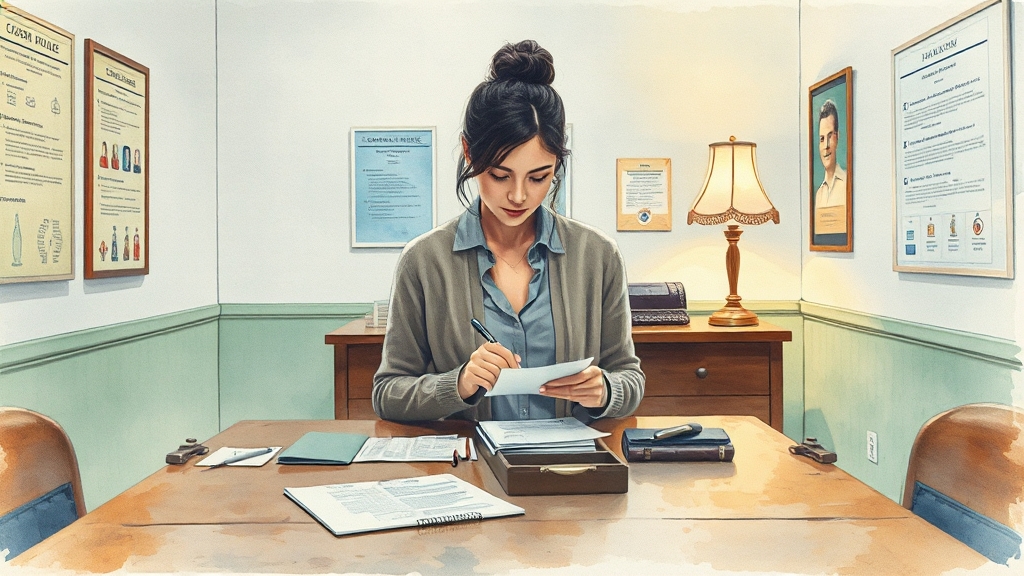사건번호를 모를 때의 대처법 (watercolor 스타일)
