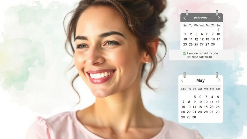 신청 시기 & 지급 일정 (watercolor 스타일)