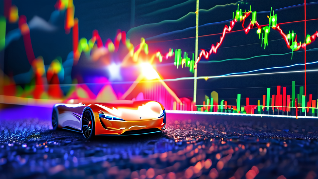 경제 동향: 시장의 움직임과 미래를 엿보다 (realistic 스타일)