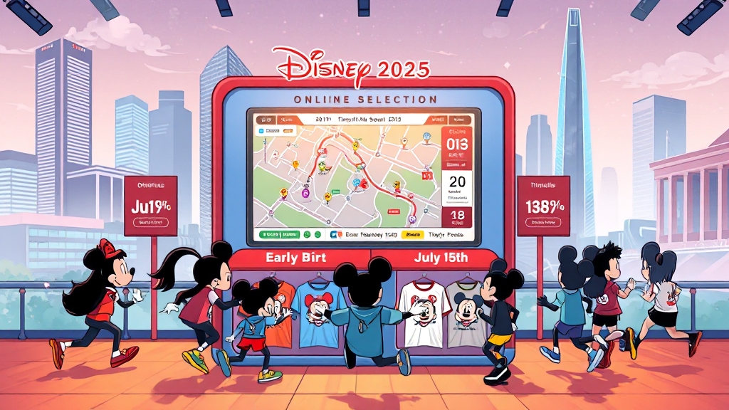 참가 신청 및 예매 방법 (cartoon 스타일)