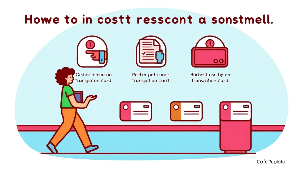 상황별 카드 추천 (cartoon 스타일)