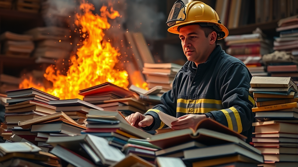 시험 정보 (과목, 준비물) (realistic 스타일)