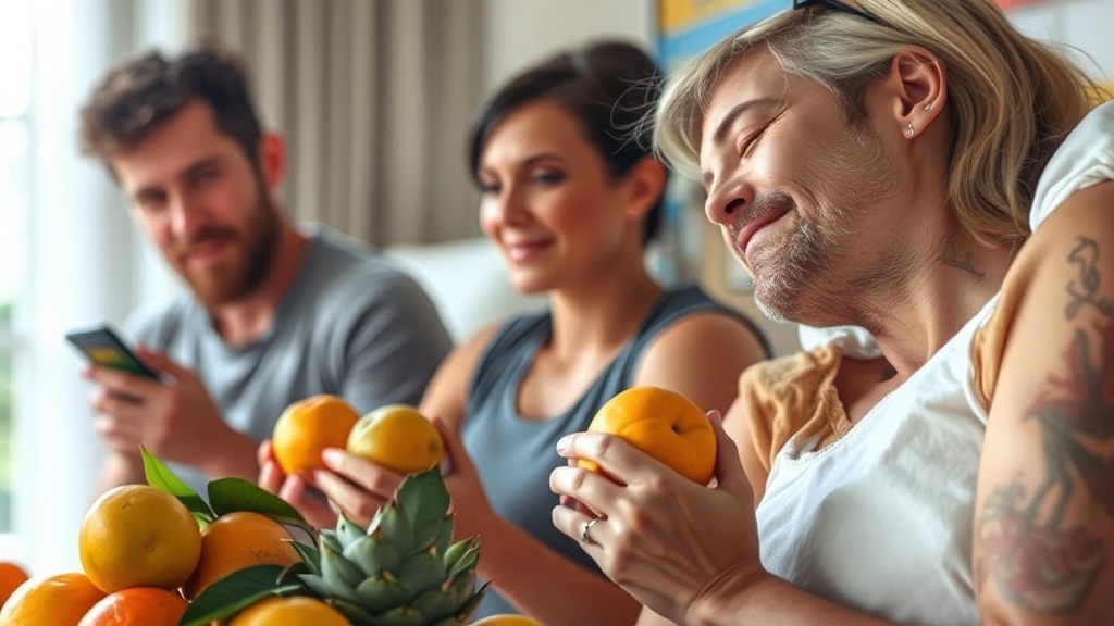 면역력 강화, 건강하게! (realistic 스타일)