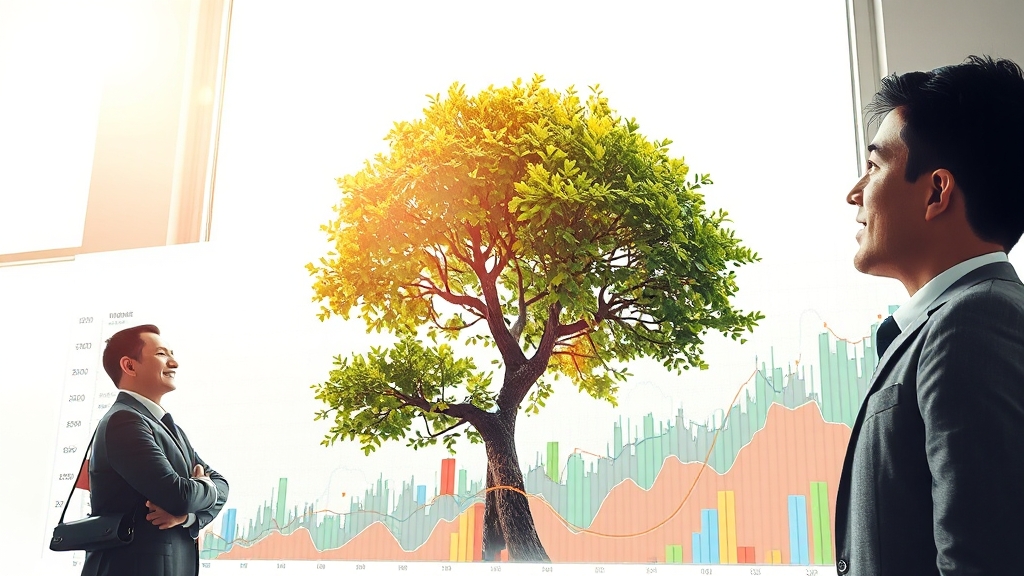 ESG 우량주 선정 기준 (realistic 스타일)