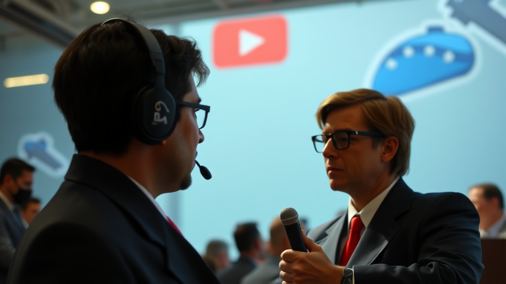 공무원 유튜브 활동, 규정과 윤리 문제의 딜레마 (realistic 스타일)