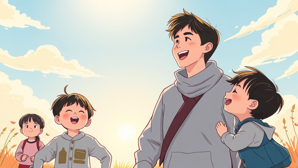 영숙의 결혼, 육아 그리고 현재 상황 (illustration 스타일)