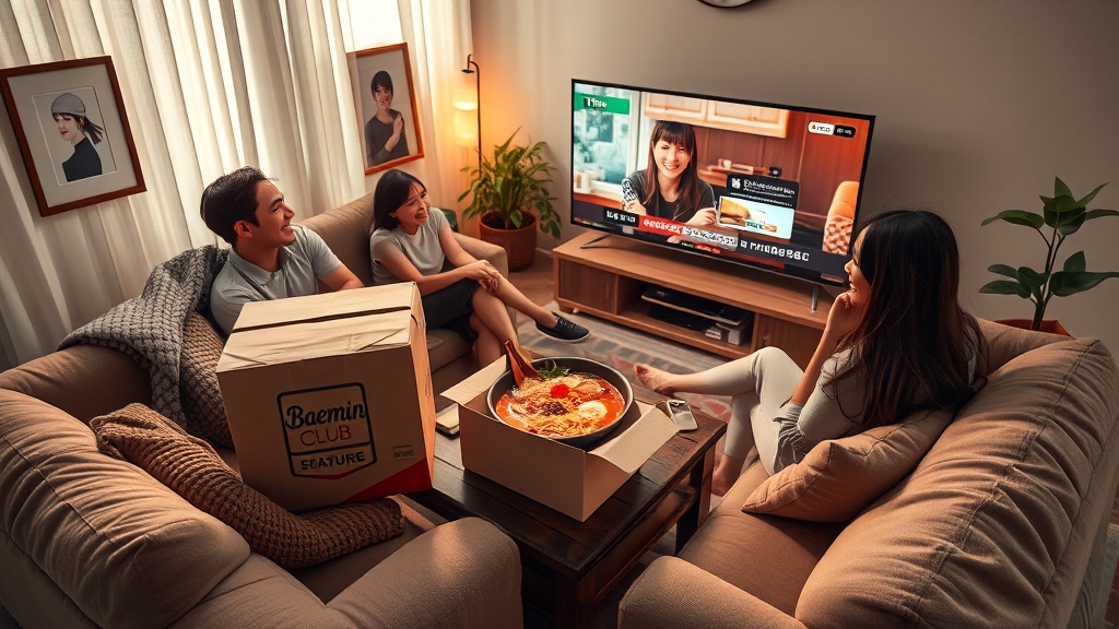 배민클럽 회원을 위한 티빙 최대 할인 혜택 총정리(2025 최신) 9 배민클럽 X 티빙, 풍요로운 일상으로! (realistic 스타일)