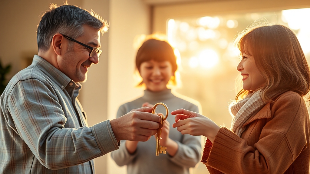 10년 주기 증여 활용 (realistic 스타일)