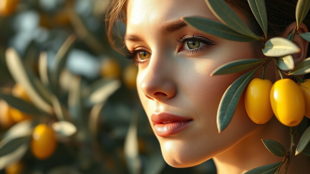 엑스트라 버진 올리브유 효능 (realistic 스타일)