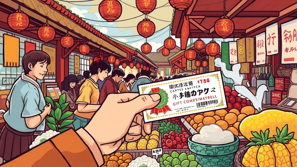 온누리상품권이란? (cartoon 스타일)