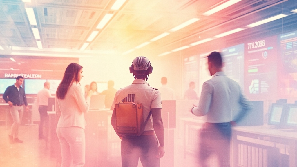 AI 에이전트 도입 시 고려사항 (watercolor 스타일)