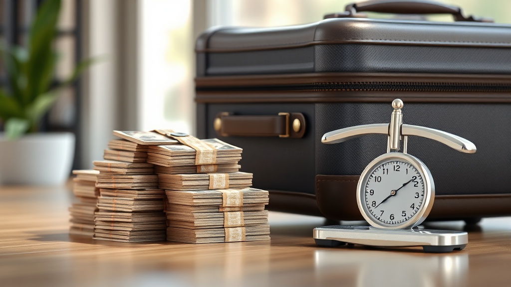 가성비 vs 보장 범위, 뭐가 중요할까? (realistic 스타일)