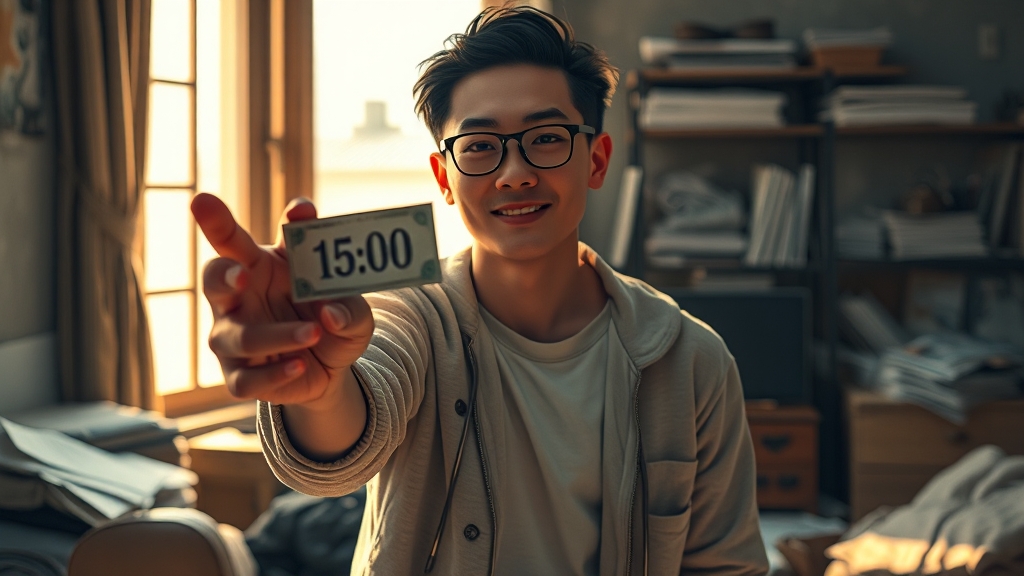 청년대출 신청 자격 조건 (realistic 스타일)