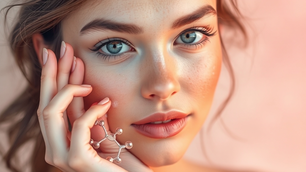 파이테론 & NMN 핵심 원료 (watercolor 스타일)