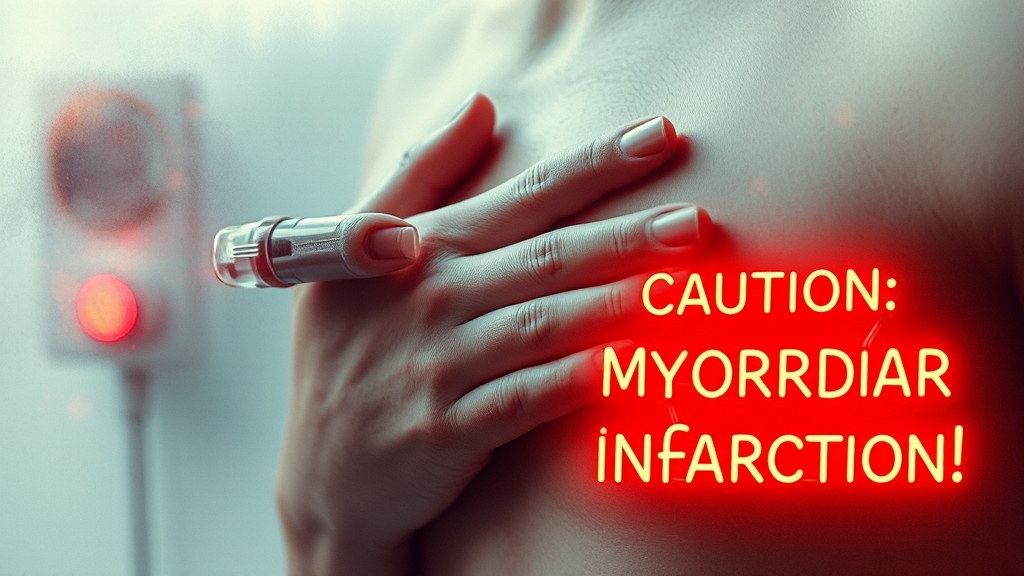 심근경색 전조 증상, 다른 신호들 (watercolor 스타일)