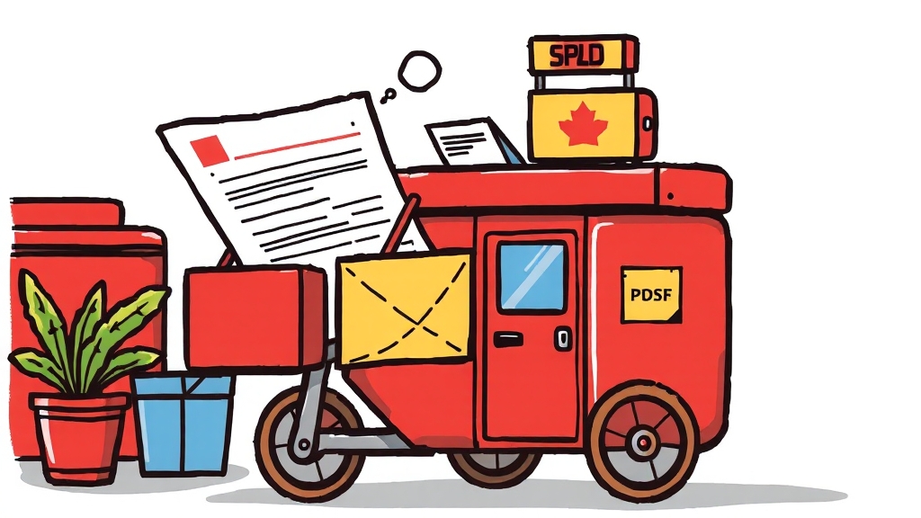 내용증명 발송 절차 (cartoon 스타일)