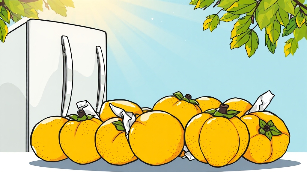 비파열매 보관법 및 팁 (cartoon 스타일)