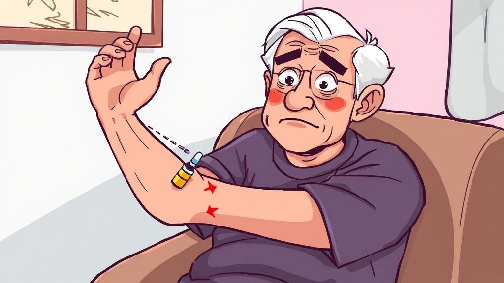 싱그릭스 부작용, 괜찮을까요? (cartoon 스타일)