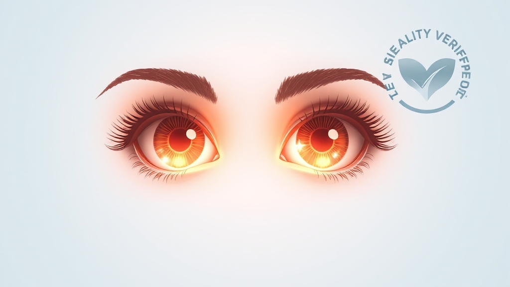 눈 영양제 안전성 검증 & 제품 비교 (illustration 스타일)