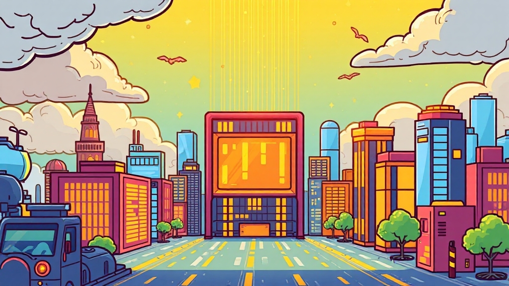 HBM 수요 증가와 투자 기회 (cartoon 스타일)