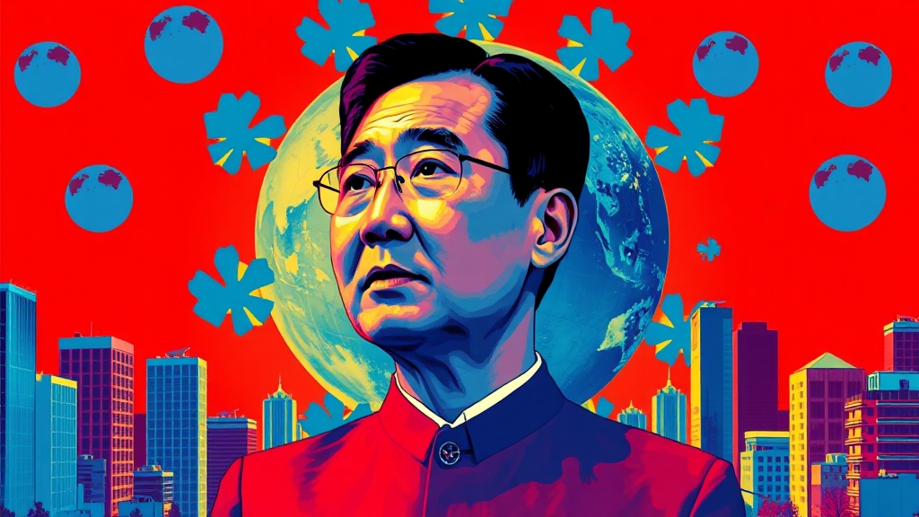 기후위기 대응 전략 (popart 스타일)
