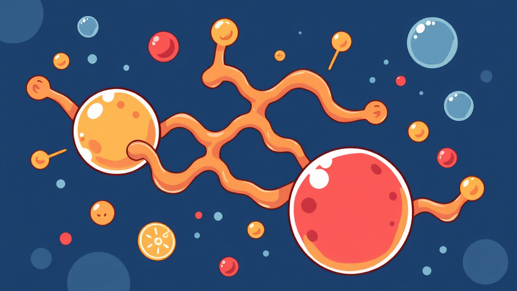 핵심 기술: S-Nzyme™ Technology (cartoon 스타일)