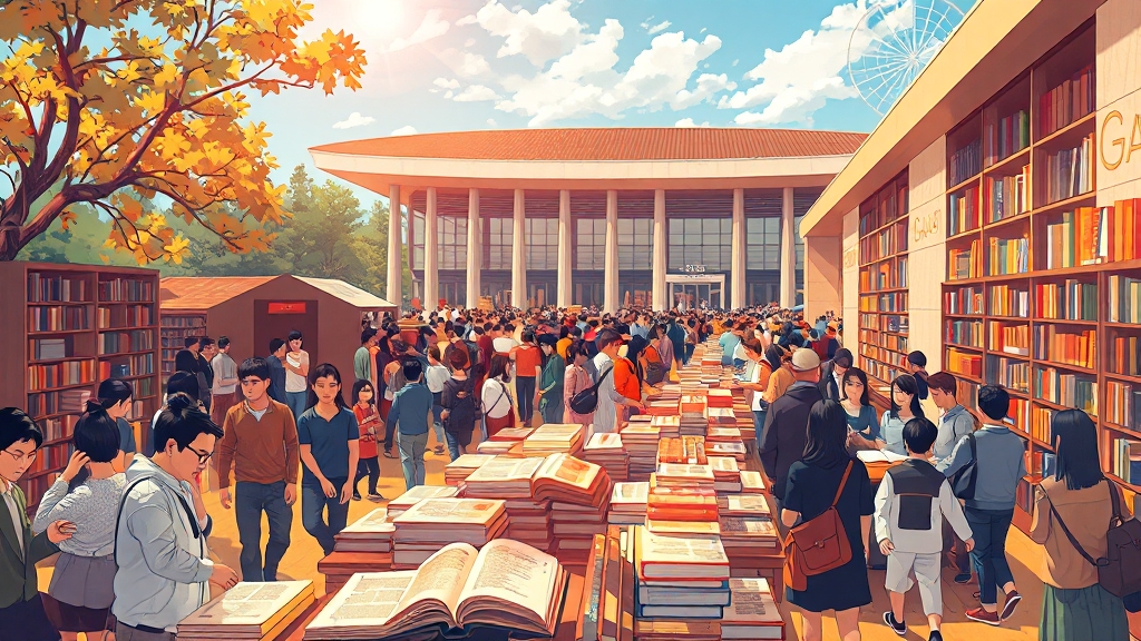 축제 참여 방법 (illustration 스타일)