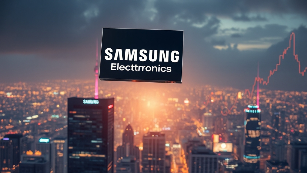 삼성전자 주가 핵심 분석 (realistic 스타일)