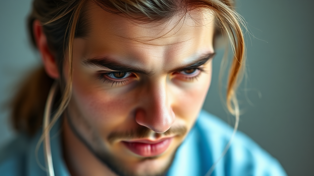 탈모 관련 주식 시장 동향 (realistic 스타일)