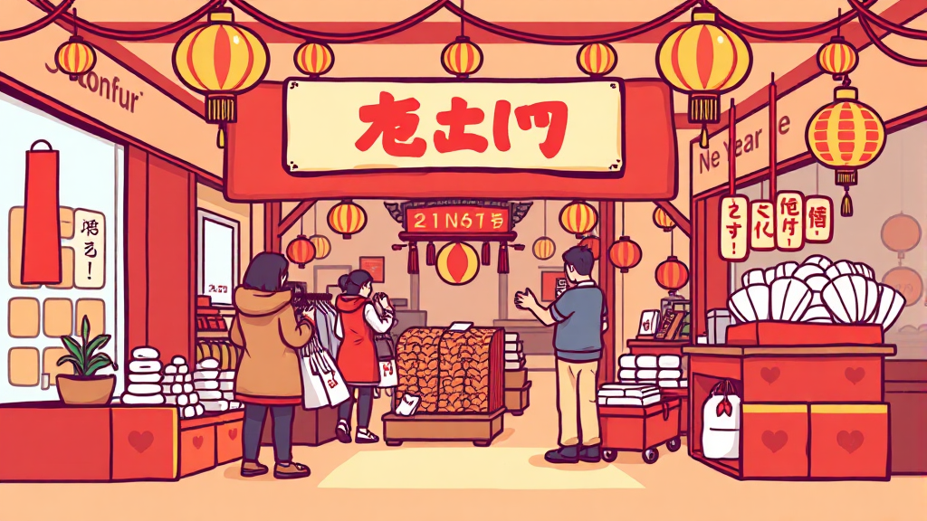 설날 할인, 언제 시작? (cartoon 스타일)