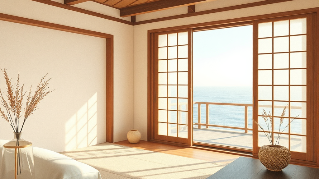 온돌마루 객실 특징 (watercolor 스타일)