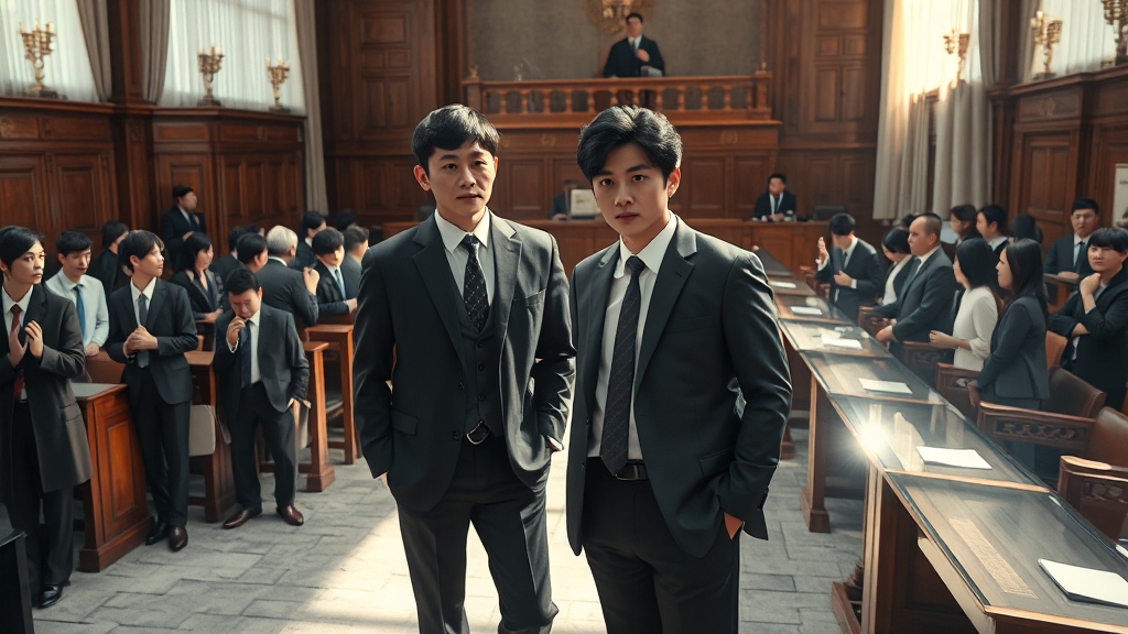 매력적인 등장인물 소개 (realistic 스타일)