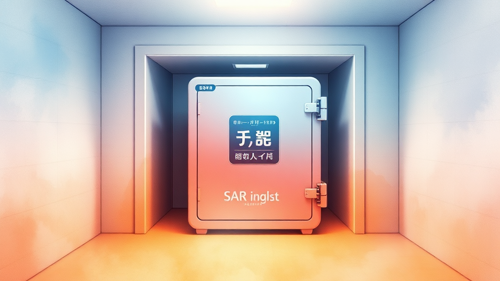 플러스박스 예금자 보호 (watercolor 스타일)