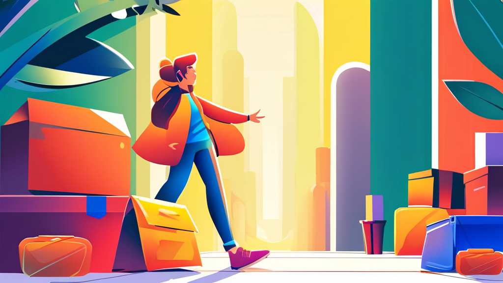 택배 분실, 이런 경우엔 어떻게 해야 할까? (FAQ) (cartoon 스타일)