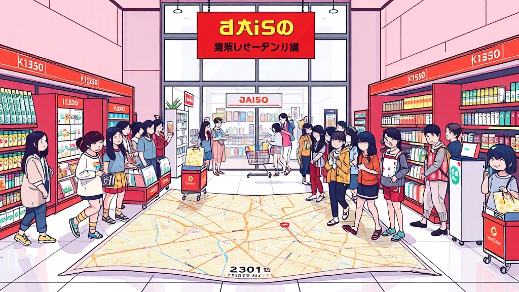 매장 위치 및 상세 정보 확인 방법 (illustration 스타일)