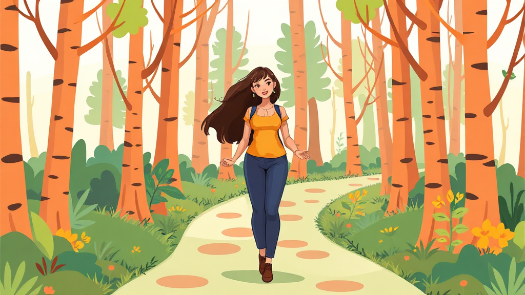 갑상선 건강을 위한 생활 습관 (cartoon 스타일)