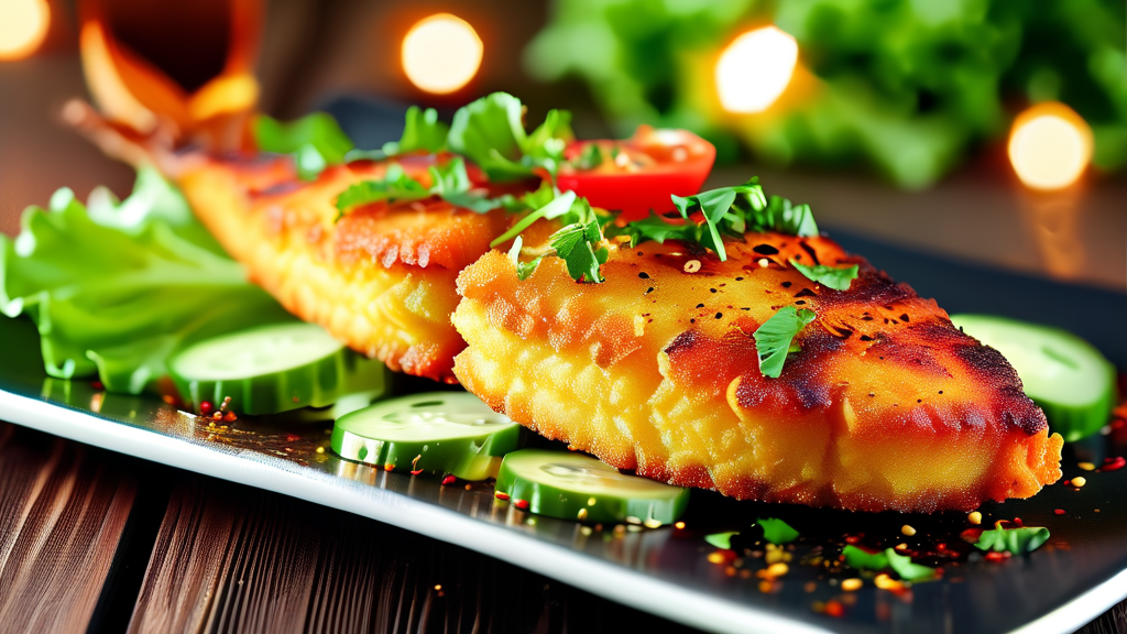 쏜살치킨, 더 맛있게 즐기는 방법은? (realistic 스타일)