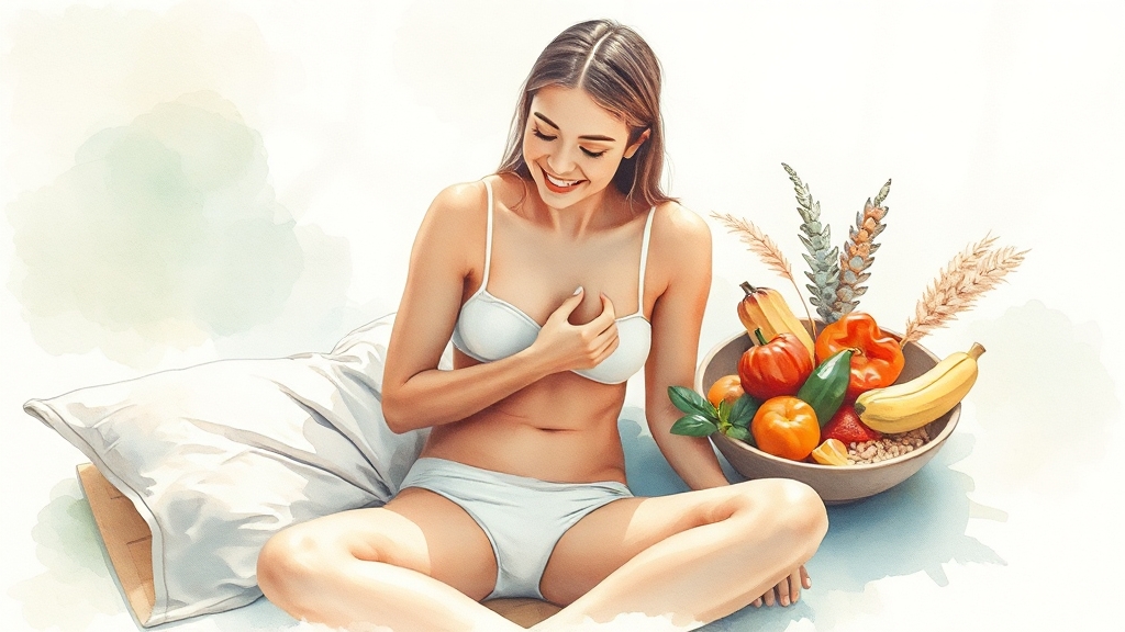 항문소양증, 생활 습관으로 완화 (watercolor 스타일)